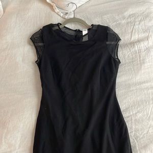 Caché body con black midi dress